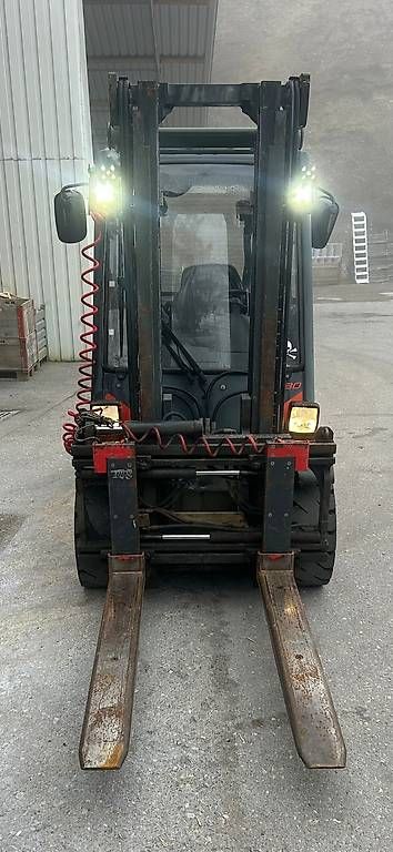 Linde Carrelli elevatori e a forche: Dieselstapler Linde mit Waage – Usato da Menziken venduto da Tairi10 1