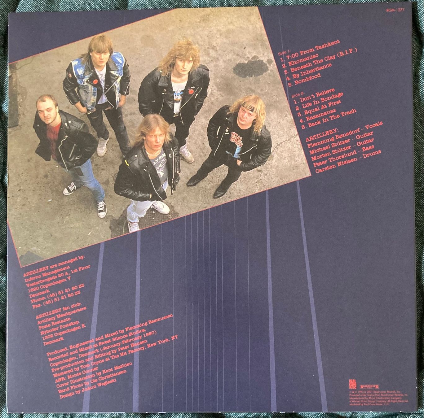 Dischi in vinile: Artillery – By Inheritance / US Reissue, Blue Red Splatter – Nuovo (secondo la descrizione) da Zürich venduto da LustForLive 1