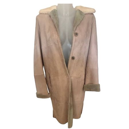 Damen Lammfellmantel Echtleder Gr. S  Neu