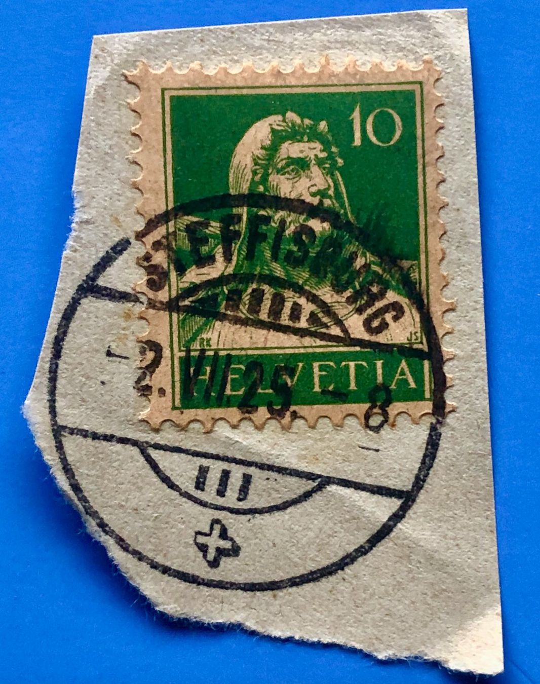 Tutti i francobolli: Nr.153  gestempelt mit Papier    – Usato da Aarau venduto da Billa007