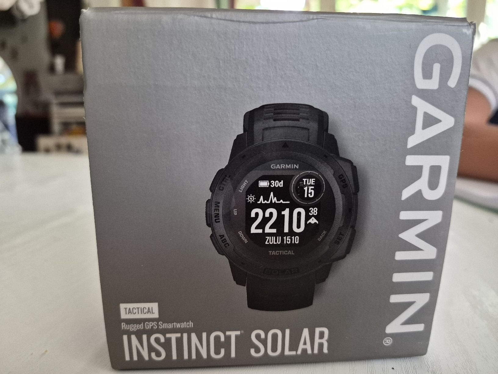Garmin Smartwatch: Garmin Instinct Solar Tactical Smartwatch Black – D'occasion à Basel par Jaby999 1