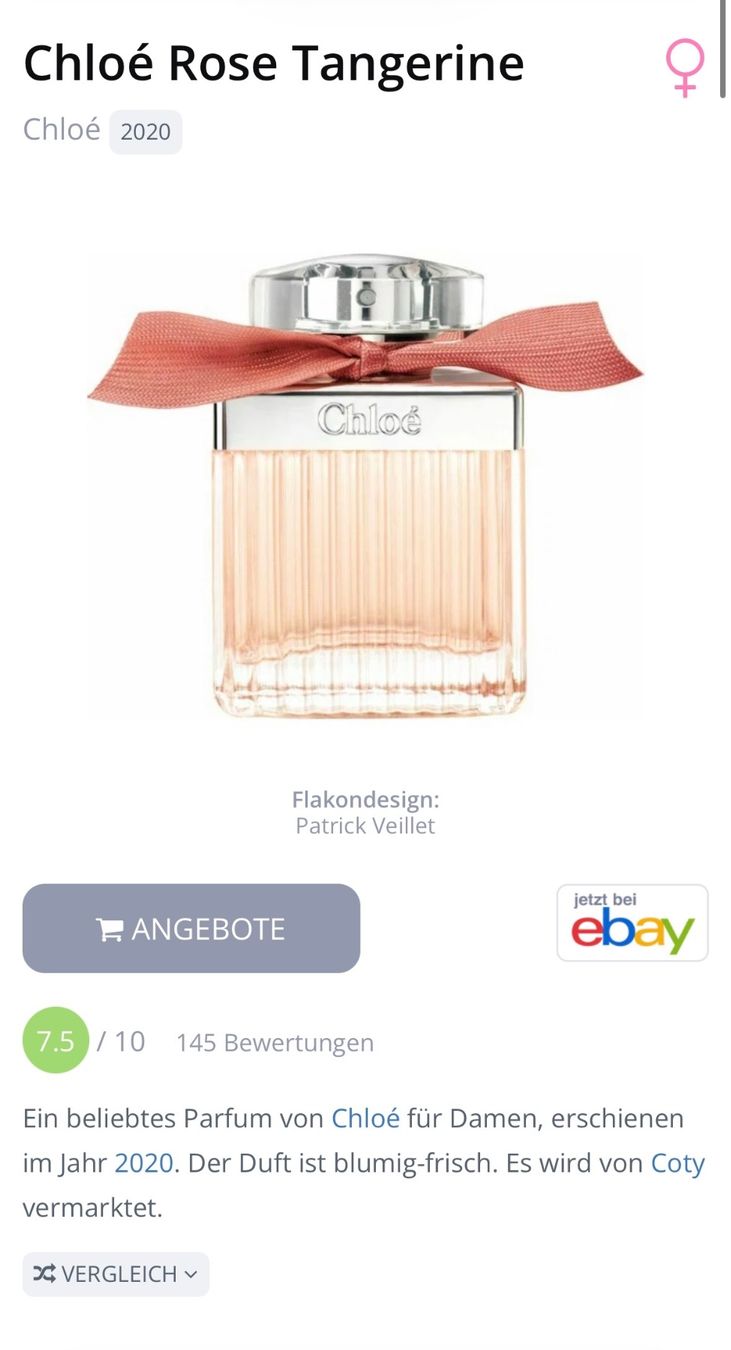 Chloé Parfum & Eau de Toilette: Chloé Rose Tangerine EDT 2ml. Abfüllung – Gebraucht aus Zürich von deruja 3