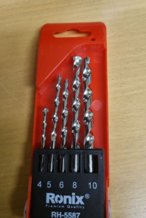 Faithfull SDS-Plus Steinbohrer-Set 10-teilig – Für Beton, Ziegel & Mauerwerk (5,5–10 Mm)