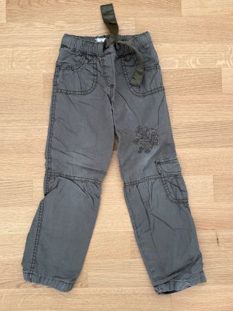 Gefütterte Stoffhose,Gr 116