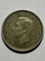 (33) Grossbritannien - Six Pence 1946