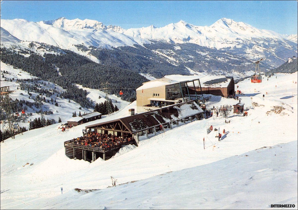 Cartoline postali: Lenzerheide GR // Gondelbahn Luftseilbahn Scharmon // Winter – Usato da Basel venduto da intermezzo12