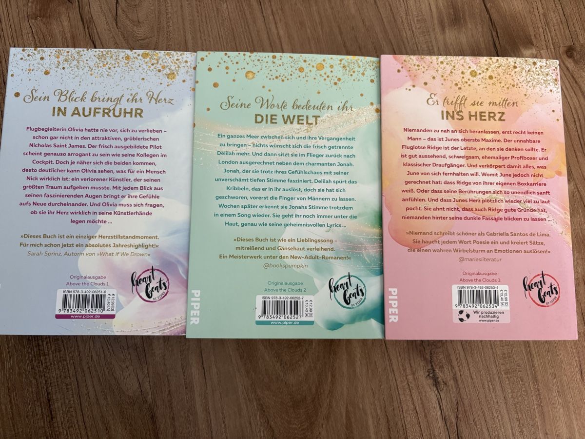 Libri: 3 Romane von Gabriella Santos de Lima im Set – Usato da Niederteufen venduto da alb_86bm 1