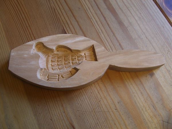 Articoli in legno: hübsches,handgeschnitztes Model/Hartholz – Usato da Winterthur venduto da Gaia 2