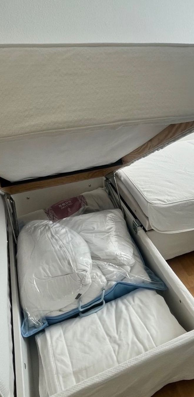 Divani: BACKABRO Ecksofa Schlafsofa mit Stauraum IKEA – Usato da Zürich venduto da Rehlia 5