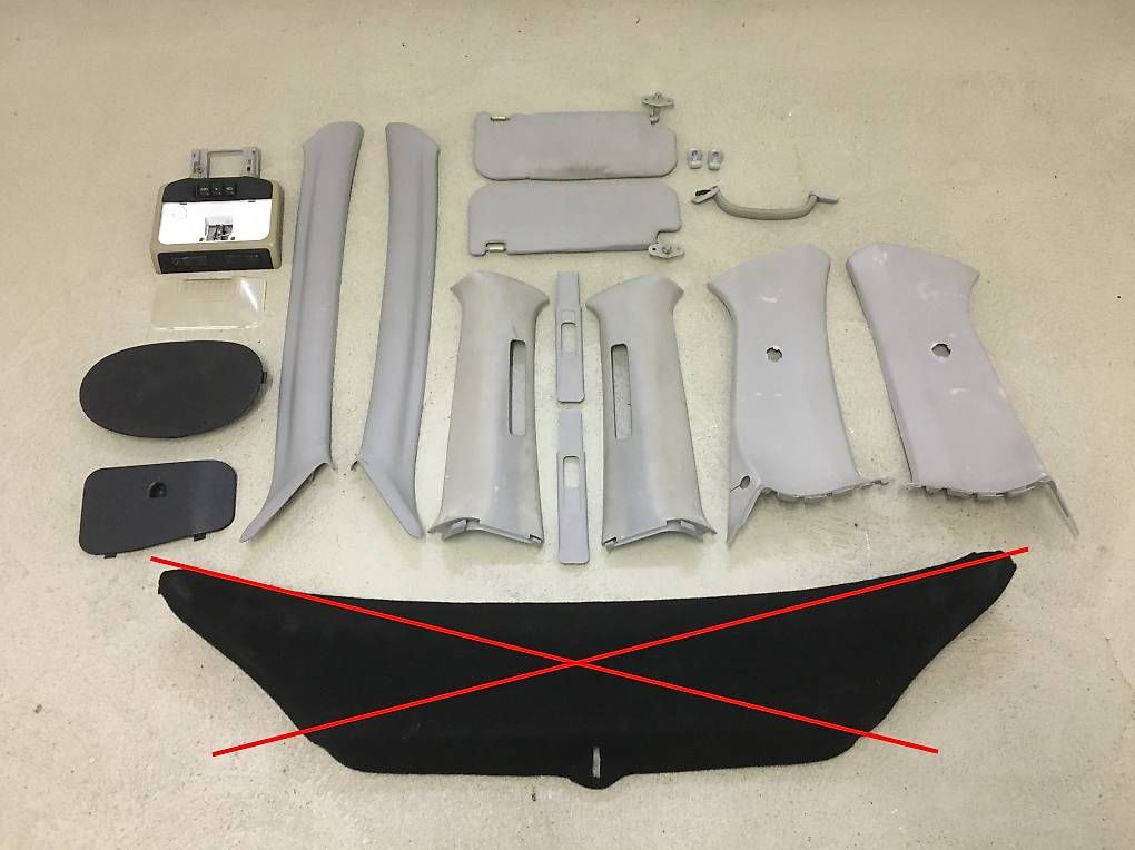 Tutti pezzi di ricambio auto: Mitsubishi Colt CA0/CAO diverse Interior-Teile – Usato da Gipf-Oberfrick venduto da CNe