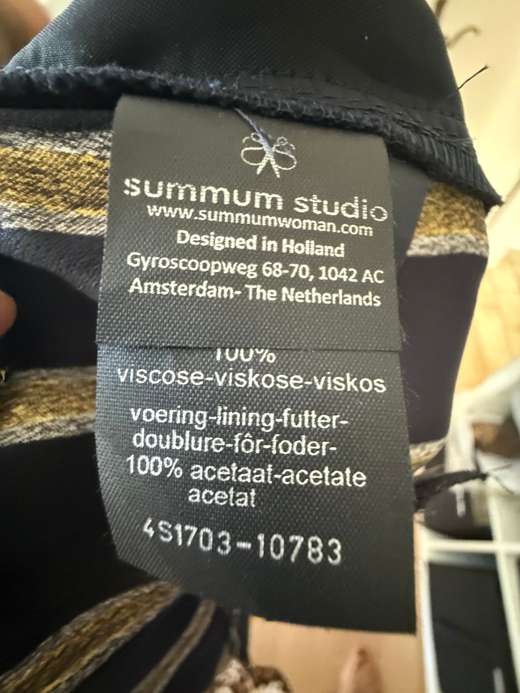 Pantaloni: Summum Studio Sommer Hose Grösse 40 Viskose – Usato da Kirchdorf AG venduto da coco123 6