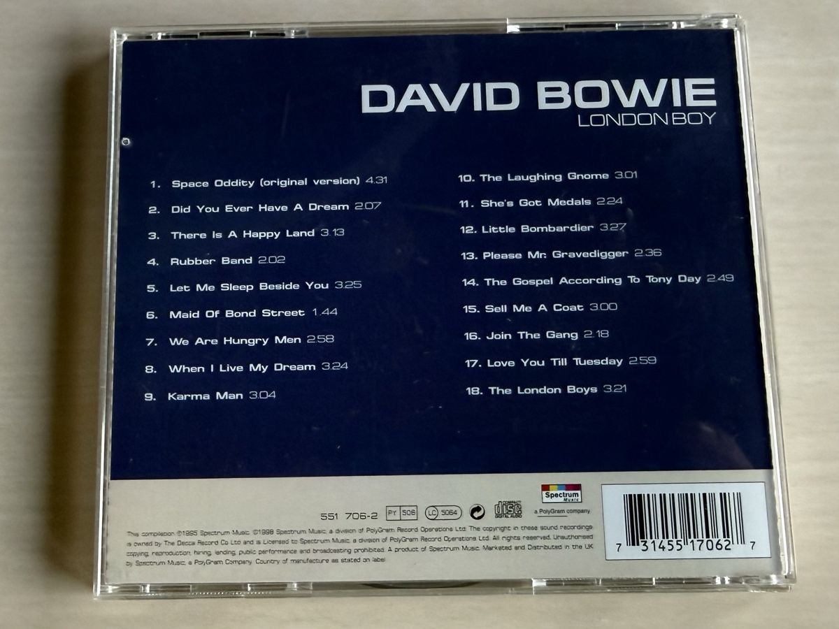 CD: David Bowie London Boy CD – Usato da Oberried Brienz venduto da Chyara 1