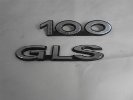 Schriftzug Audi 100 + GLS
