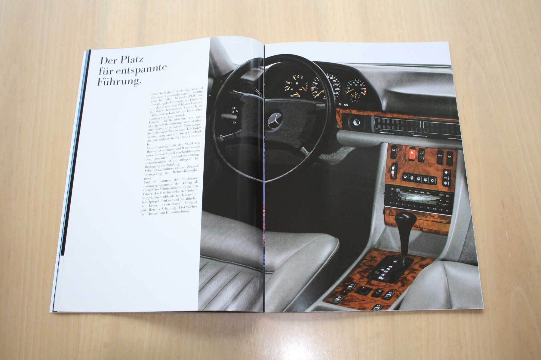 Mercedes-Benz Documenti: Mercedes S Klasse Prospekt 1987 – Usato da Wikon venduto da erwin400 3