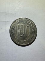 100 Dinara 1987 pièce en état d'occasion