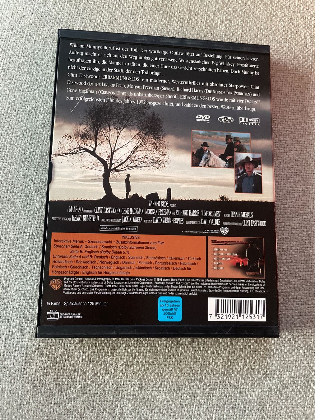 Tutti i DVDs: Erbarmungslos – Usato da Sargans venduto da Didis 1