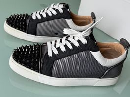 CHRISTIAN LOUBOUTIN Flat Junior Spikes Low Top Sneakers 43.5