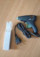SCHNÄPPCHEN – Heißklebepistole mit Klebesticks – WIE NEU 