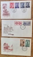Tschechoslowakei - 3 FDC 1958