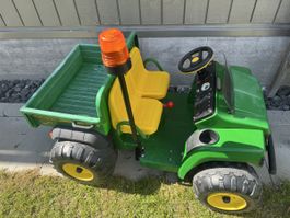 John Deere Kindertraktor elektrisch umgebau