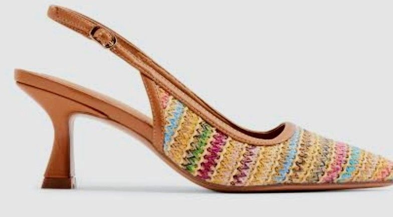 Scarpe da donna: Escarpins tressés pointure 38 – Usato da Neuchatel venduto da Annikika 1