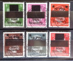 STRAUSBERG 1945: Durchbalkter Hitlerkopf, Serie O