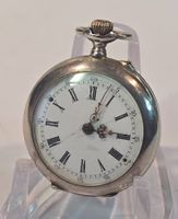 Silber Damentaschenuhr 0.800