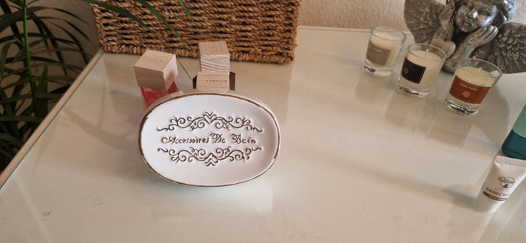 Portasapone: Keramik Seifenschale "Accessoires De Bain" – Usato da Rüfenacht BE venduto da Loeti1992 2