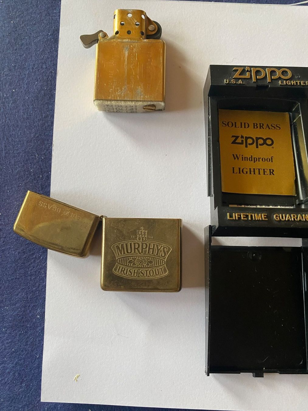 Zippo Accendini: Feuerzeug Zippo Murphys Irish Stout – Usato da Utzenstorf venduto da Horner18 2