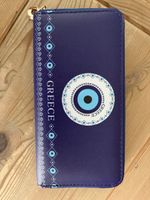 Damen Portemonnaie Griechenland Design blau neuwertig