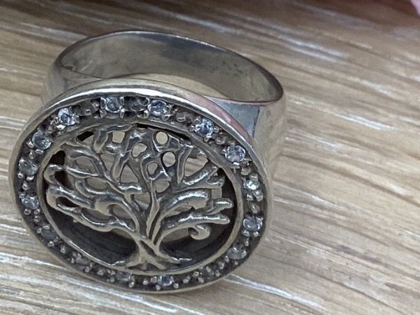Anelli: Bague en argent Arbre de vie – Usato da Agiez venduto da Beve15 3