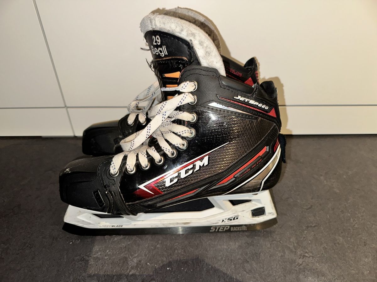 Ccm Pattini da ghiaccio: CCM JetSpeed Goalie skates – Usato da Evilard venduto da ale_t7qr