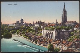 Bern Münster und Aare