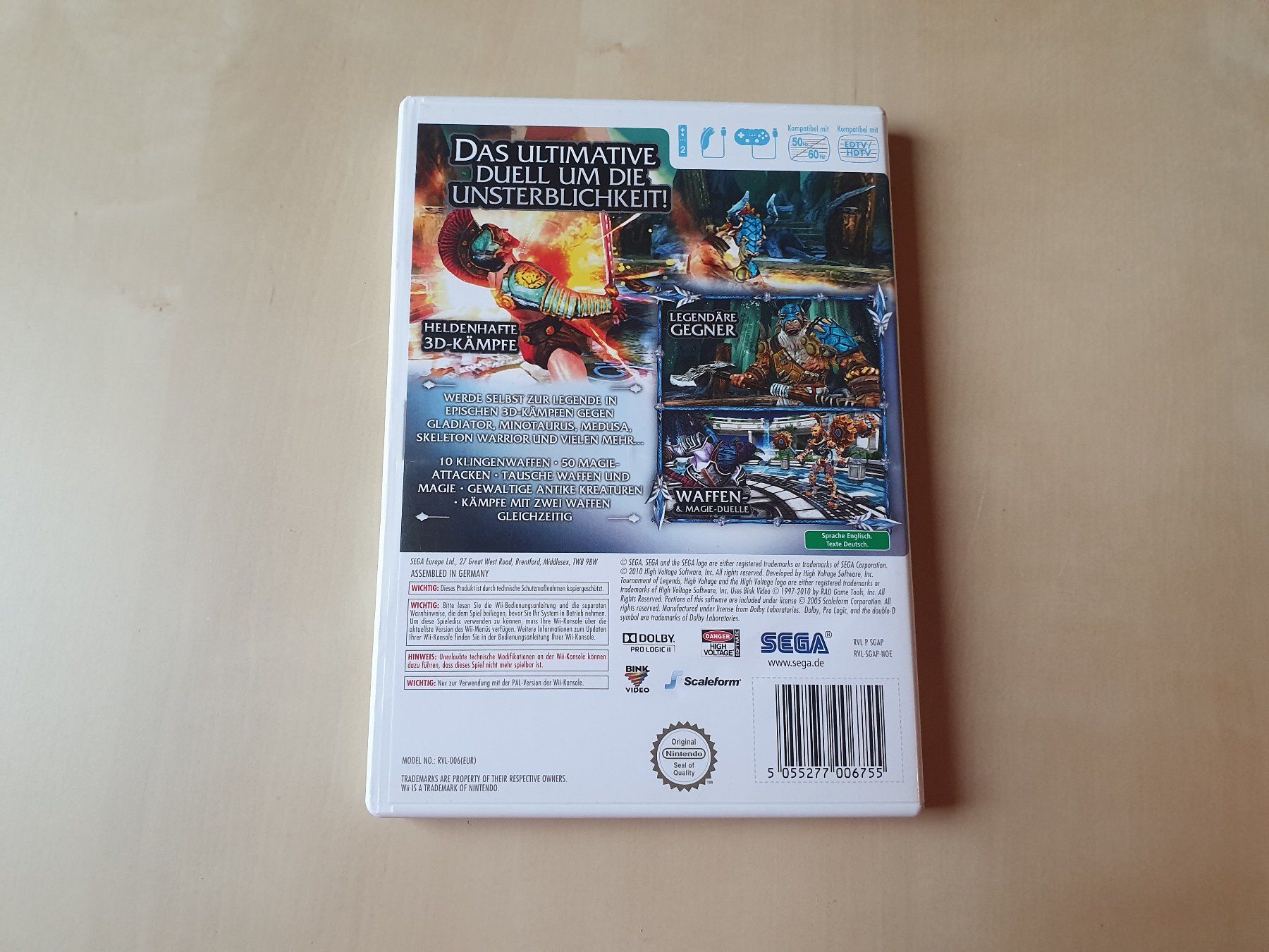 Nintendo Spiele: Tournament of Legends – Gebraucht aus Stansstad von collectorsshop 1