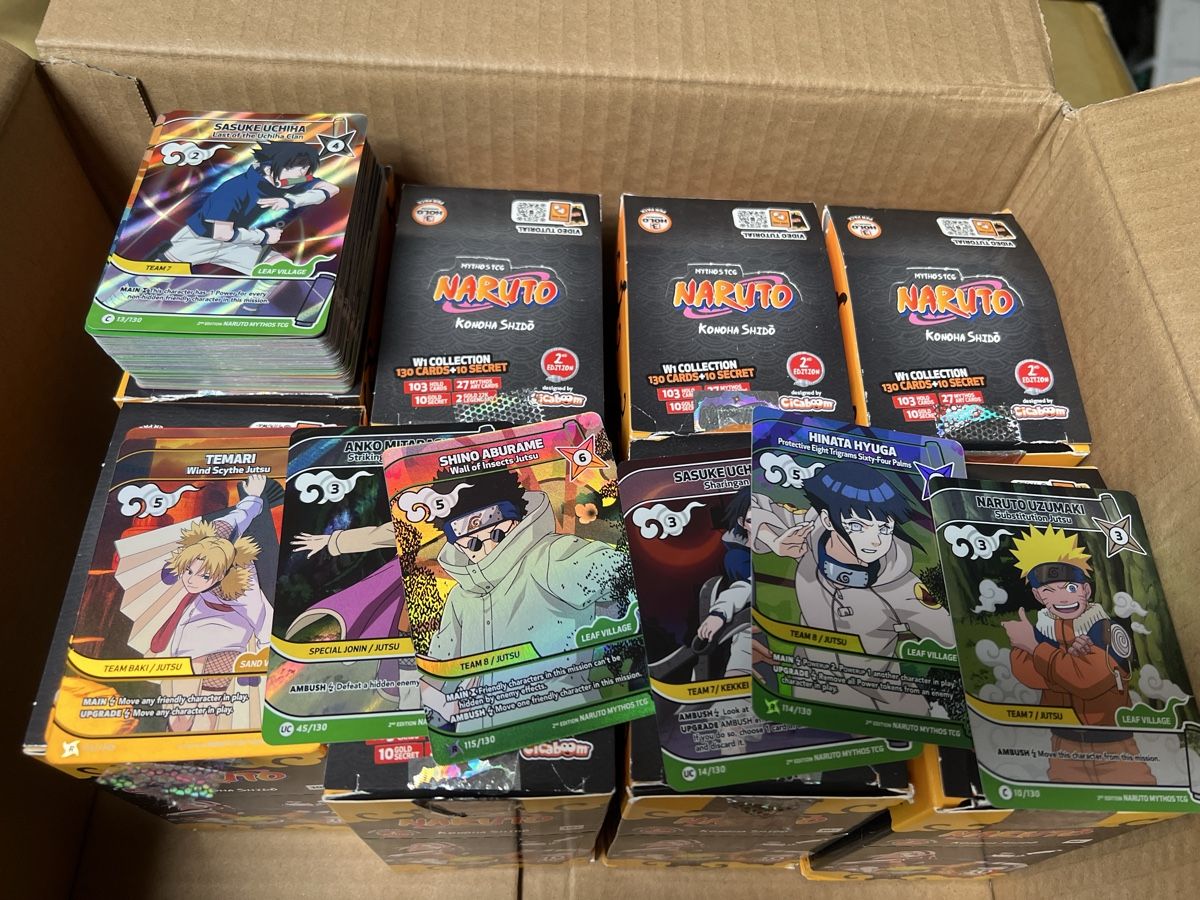 Sammelbilder & Trading cards: 4kg Naruto Karten Englisch – Neu (gemäss Beschreibung) aus Goldau von ecko08