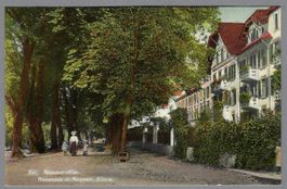 1909, 0 BIEL, PROMENADE DE PASQUART, JOLIE CARTE