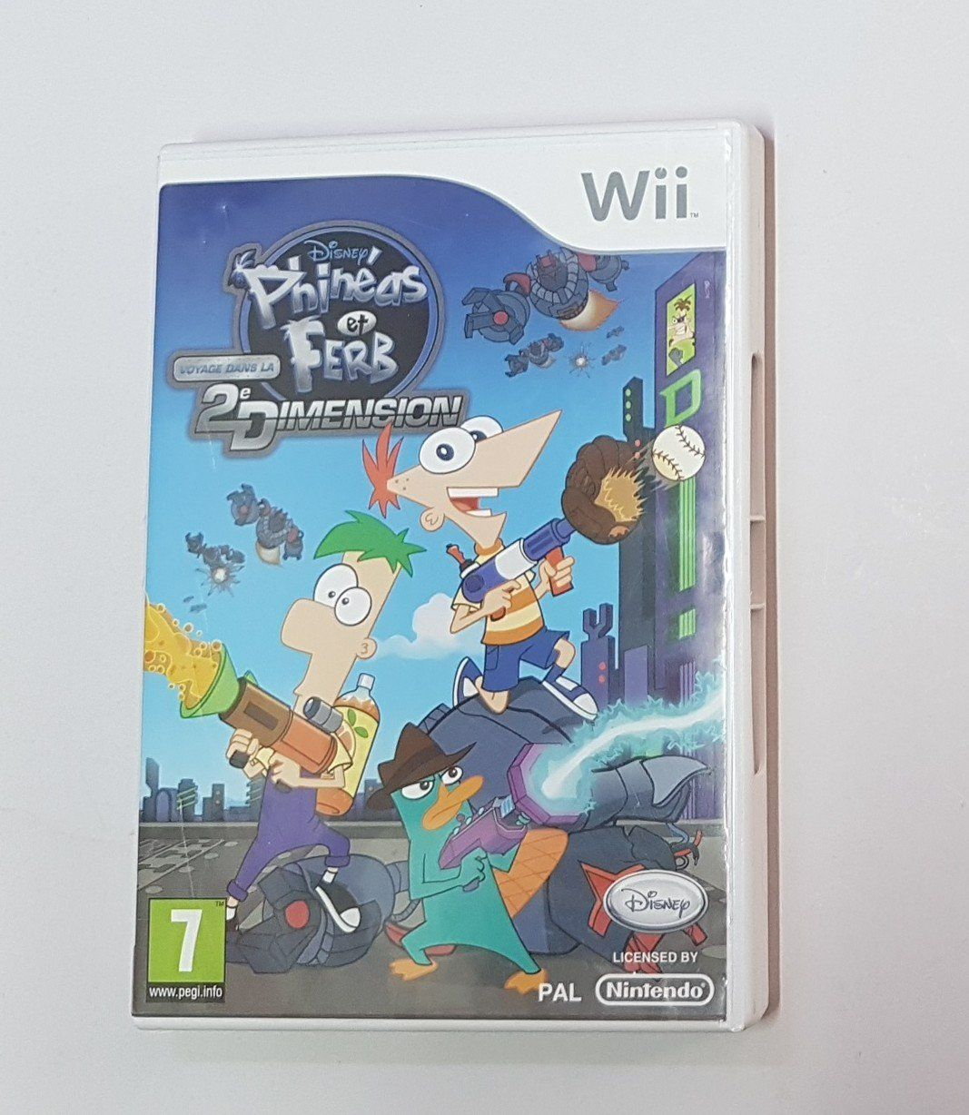 Nintendo Spiele: Phineas und Ferb Quer durch die 2. Dimension Wii – Gebraucht aus Schüpfheim von Games_Spielkonsolen 1