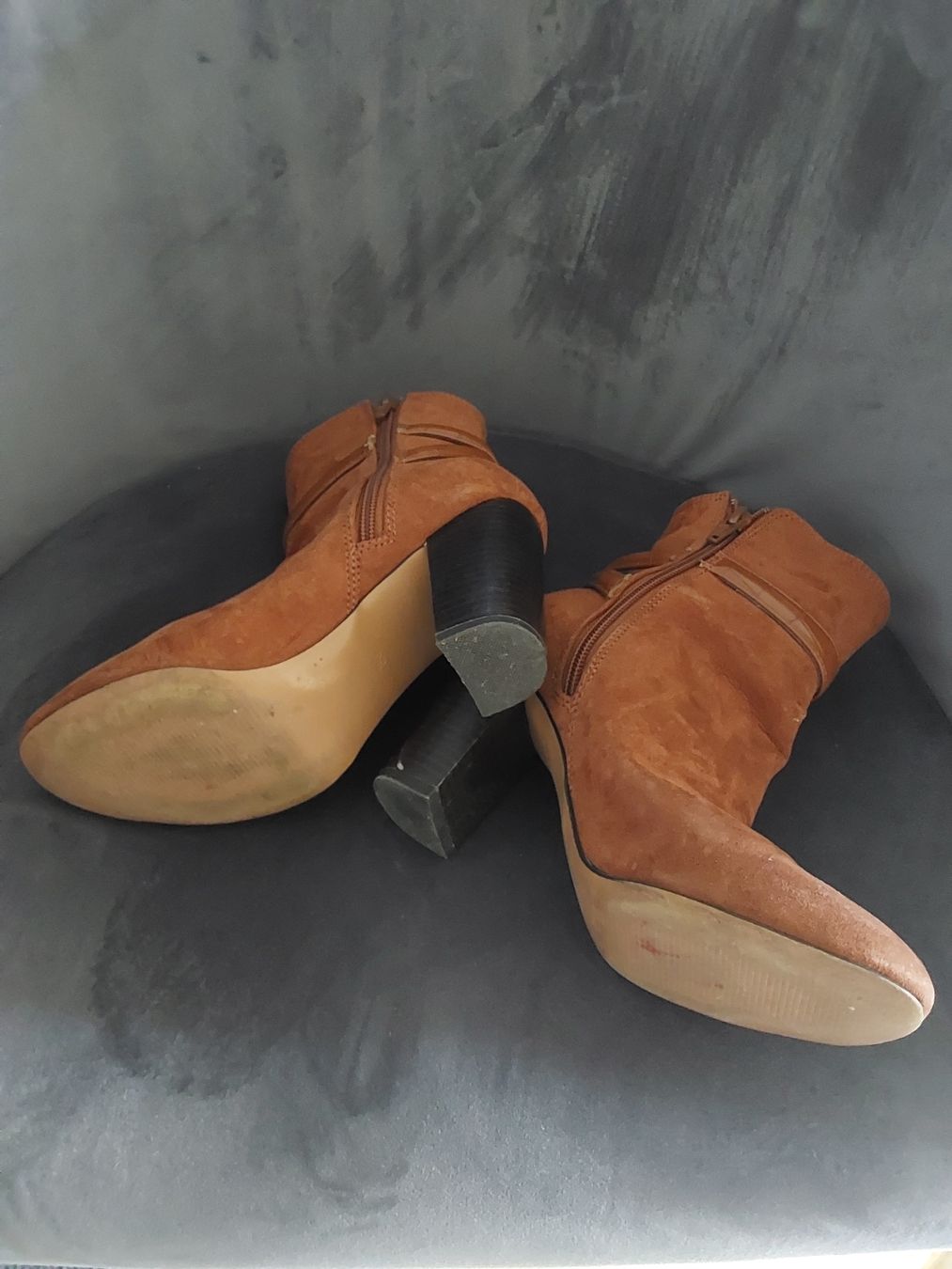 Scarpe da donna: Bottines élégantes couleur camel 36 – Usato da Brügg BE venduto da rup_p6cw 1