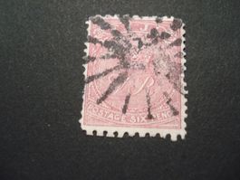 uralte Marke Fiji, gestempelt