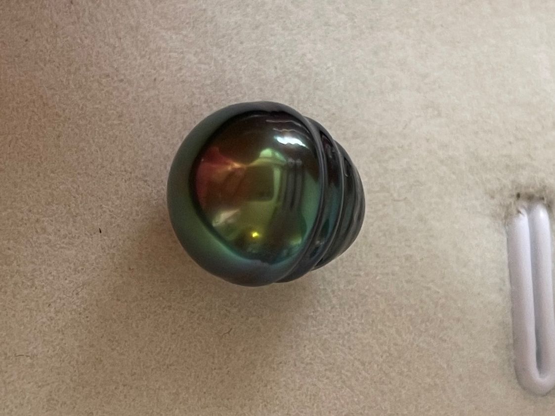Perle (finte): Tahitiperle 9.6x11 mm – Nuovo (secondo la descrizione) da Bern venduto da Steinfieber