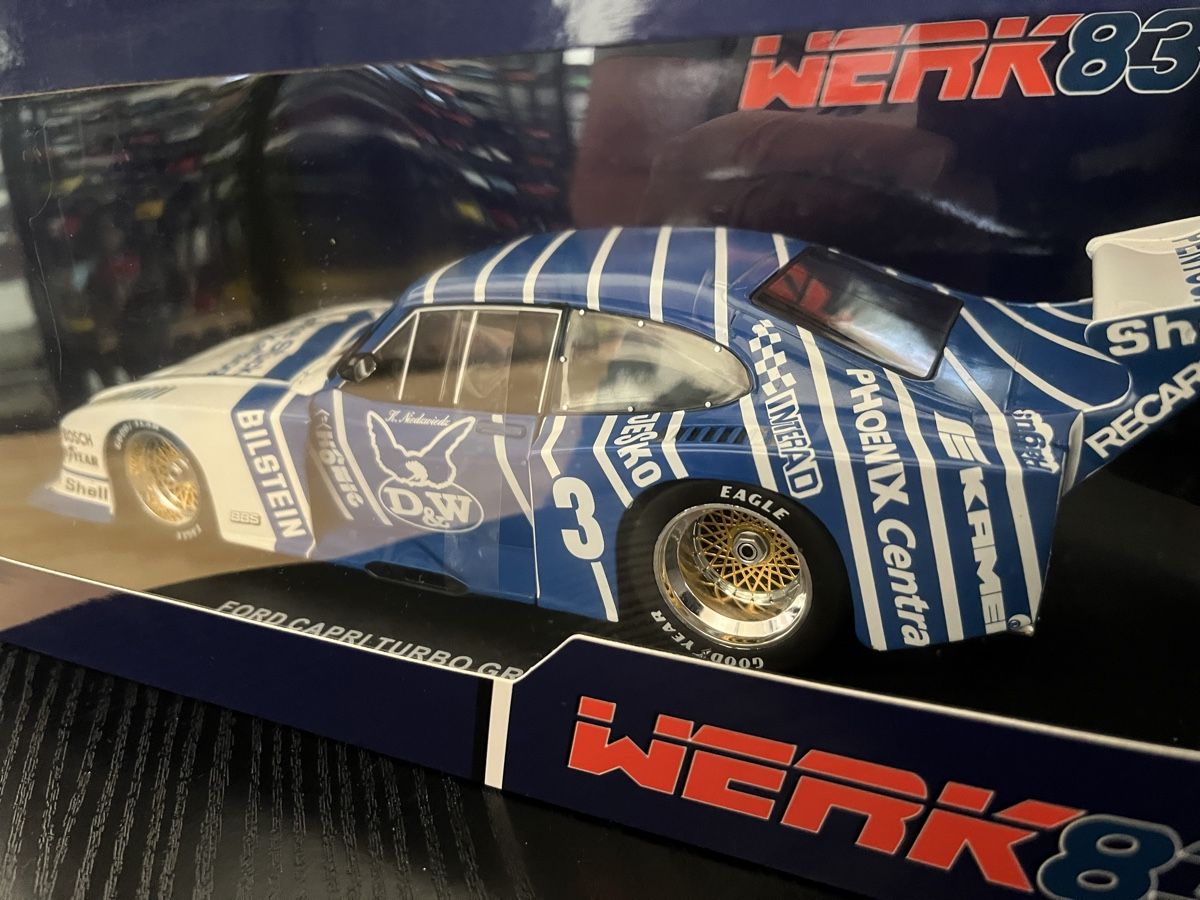 Ford Modellini d'auto: Ford Capri Gr.5.  1:18 – Nuovo e nell'imballaggio originale da Rümlang venduto da Papamoll4 1