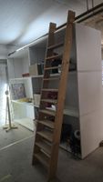 Massive Holzleiter / Holztreppe 2600mm