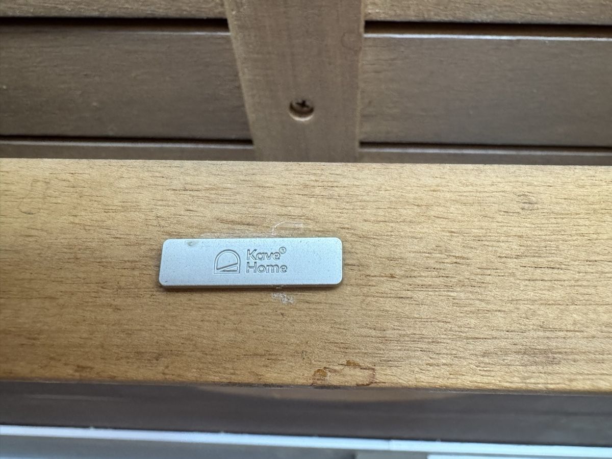 Kave Home Set di tavolo e panche: Kave Home Balkonmöbel Set 3- teilig – Usato da Zürich venduto da kat_ww7d 3