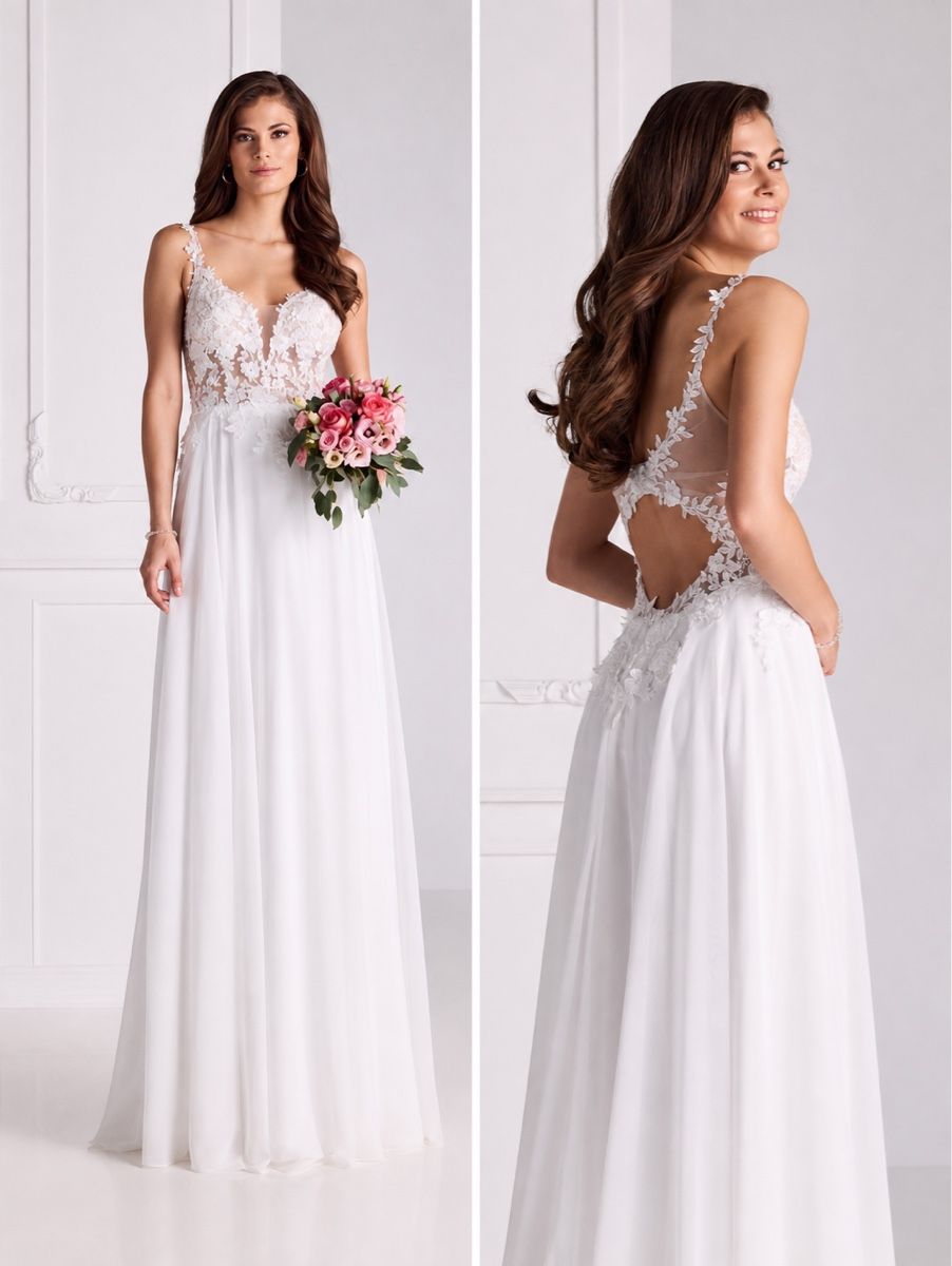 Robes: Brautkleid Spitze Grösse 42 neuwertig – Neuf (Voir description) à Schlatt ZH par mak_wrr6