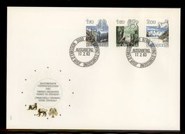1983, FDC, Tierkreiszeichen (Nr. 686–688)