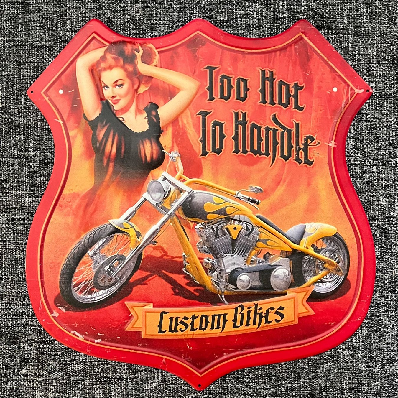 Schilder: Custom Bikes Metal Art Schild – Neu (gemäss Beschreibung) aus Schwyz von rs-trend