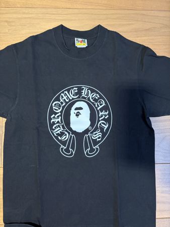 Rare Chrome Hearts x BAPE T-shirt - Streetwear Grail!