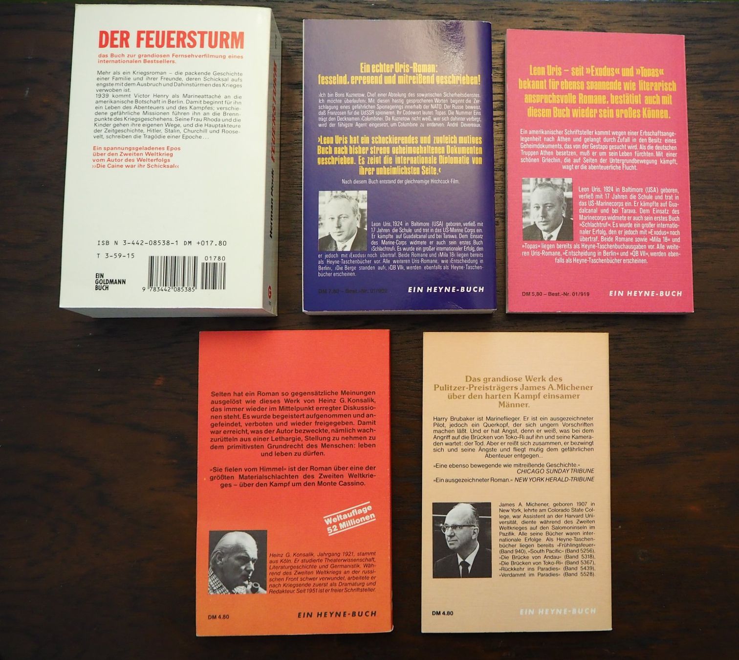 Libri: Romane / diverse Autoren / 5 Bücher – Usato da Chur venduto da dluli 1