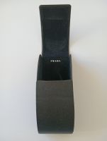 PRADA Sonnenbrillen Etui Schwarz Saffiano-Leder Gebraucht