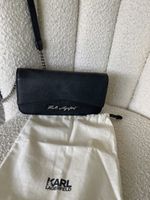 Karl Lagerfeld Black Leather Wallet on Chain Bag 🖤✨